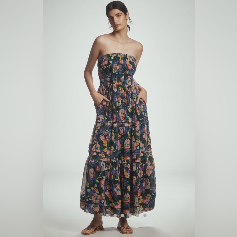The Somerset strapless maxi dress